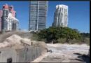 La ola que entró en Miami Beach y causó un gran desastre